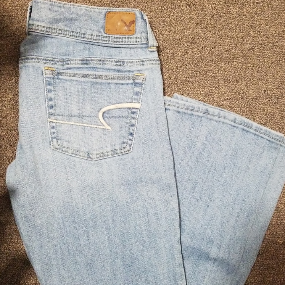 American Eagle jeans kick boot size 2 short